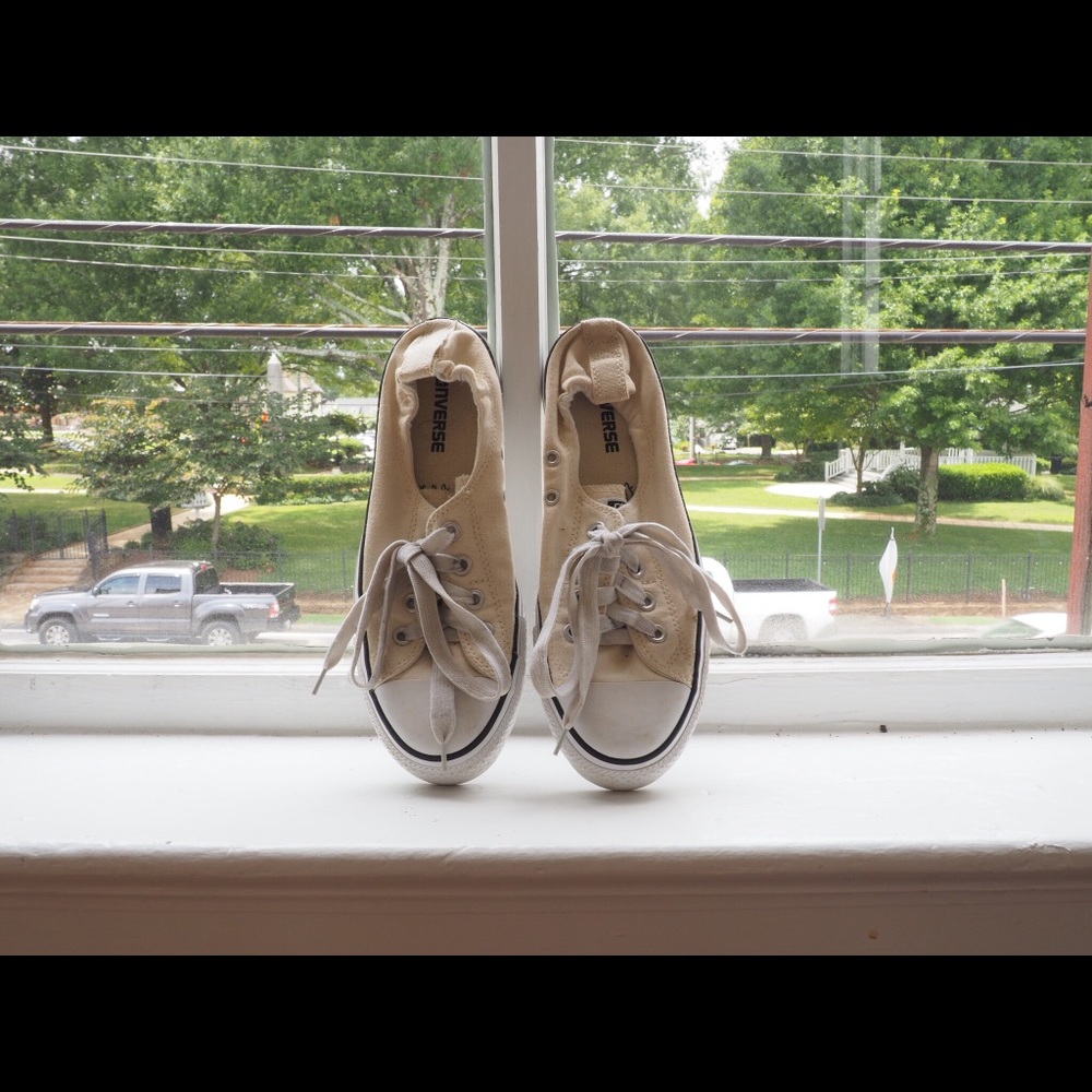 White Converse
